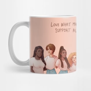 Support all Women Mug